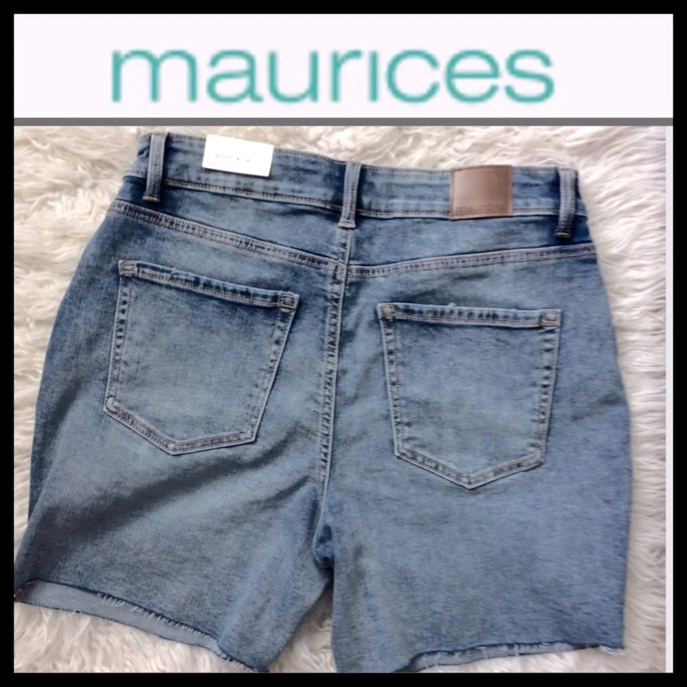 NWT Maurice’s High Rise Denim Shorts